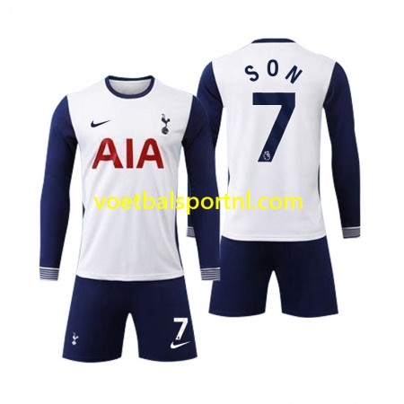 Tottenham Spurs Son 7 Kind Thuis Tenue 2024-25 L/S